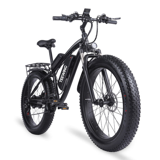 Electric Mountain Bike 48V 1000W 26'' Fat Tire Mountain Bike